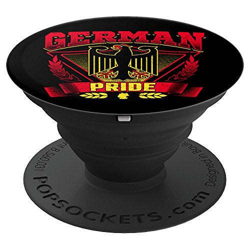 German Germany Pride Flag Roots Heritage PopSockets Grip and Stand for Phones and Tablets