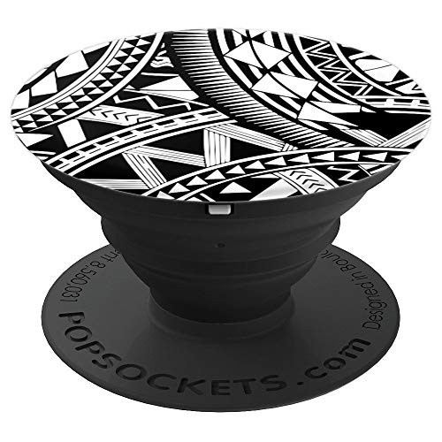 Cute Polynesian Tattoo Hawaiian Tribal Samoan   Gift PopSockets Grip and Stand for Phones and Tablets