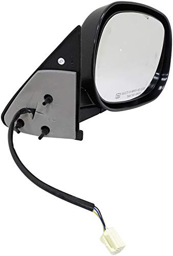 Dorman 955 384 Passenger Side Power Door Mirror   Heated   Folding for Select Dodge Models Black