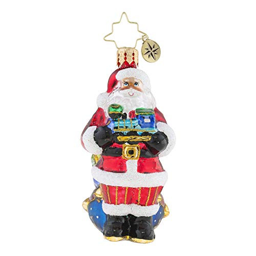 Christopher Radko Hand Crafted European Glass Christmas Ornaments Choo Choo Santa