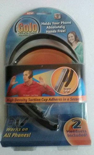 Go Jo Hands Free Adjustable Headset  As Seen on TV  Set of 2