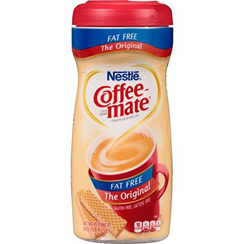 COFFEE MATE Fat Free The Original Powder Coffee Creamer 16 Oz Canister 12 Pack Non dairy Lactose Free Gluten Free Creamer COFFEE MATE Fat Free The Original Powder Coffee Creamer 16 Oz Canister 12 Pack Non dairy Lactose Free Gluten Free Creamer