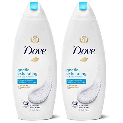 Dove Body Wash Instantly Reveals Visibly Smoother Skin Gentle Exfoliating Effectively Washes Away Bacteria While Nourishing Your Skin 22 oz 2 Count