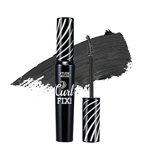 ETUDE HOUSE Lash Perm Curl Fix Mascara  1 Black   A curl fix mascara that keeps fine eyelashes powerfully curled up for 24 hours by ETUDE s own Curl 24H Technology