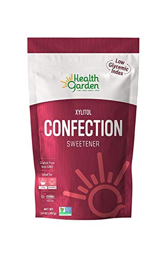 Health Garden Birch Xylitol Confection Sweetener   Non GMO   Kosher   Made in the USA   Keto Friendly  14 oz