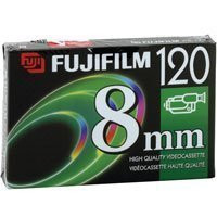 Fuji P6 120 8mm Videocassette 120 Minutes   Blank Video Tape  1 Tape