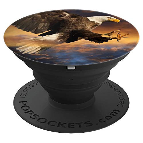 Fantasy Bald Eagle Sky PopSockets Grip and Stand for Phones and Tablets Fantasy Bald Eagle Sky PopSockets Grip and Stand for Phones and Tablets