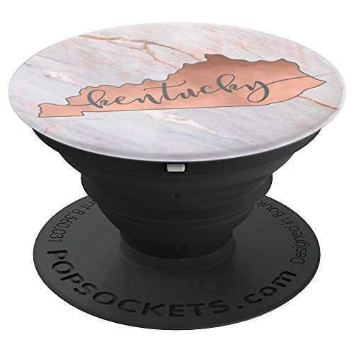 Kentucky State Rose Pink PACC430 PopSockets Grip and Stand for Phones and Tablets
