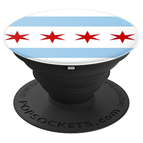CHICAGO FLAG PopSocket City Pride PopSockets Grip and Stand for Phones and Tablets
