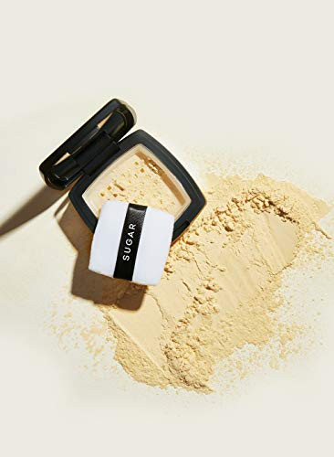 SUGAR Cosmetics All Set To Go Banana Powder Setting Powder