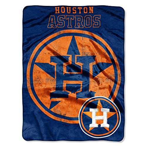 MLB Houston Astros Triple Play Micro Raschel Throw Blanket 46 x 60 MLB Houston Astros Triple Play Micro Raschel Throw Blanket 46 x 60