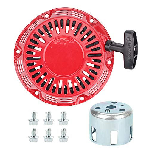 Hayskill Recoil Starter Assembly for Honda GX120 GX160 GX200 4 55 65 HP Generator Engine Parts 28400 ZE1 003ZF 28400 ZH8 013YA Pull Starter