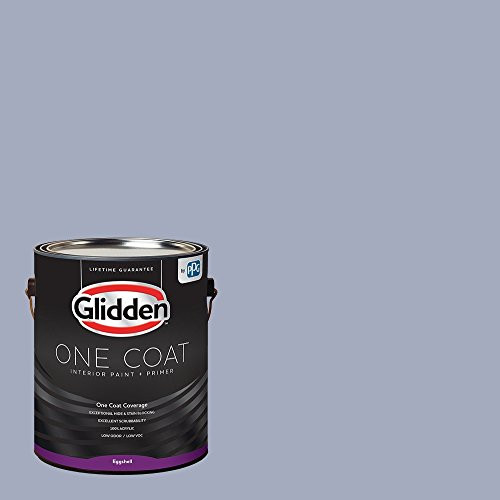 Glidden Interior Paint   Primer  Purple Lilac Time One Coat Eggshell 1 Gallon