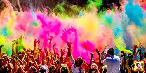 ColorMarathon Holi Color Powder packets   BONUS pack 10 pack of 50 grams each   1 Bonus Pack for Holi party color run birthday party photo shoot girls scouts charity event summer church events