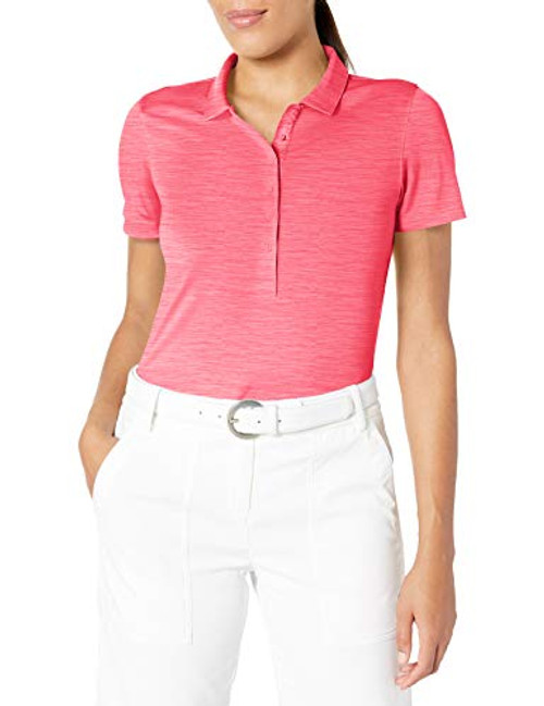 PUMA Golf 2020 Women s Daily Polo Rapture Rose Heather Medium