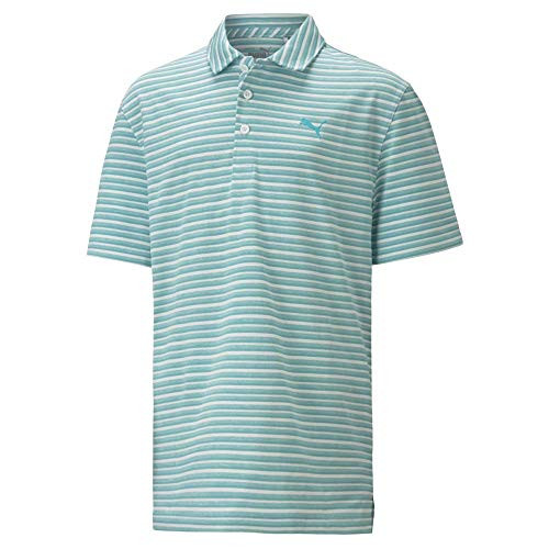 Puma Golf 2020 Boy s Links Polo Milky Blue Extra Small