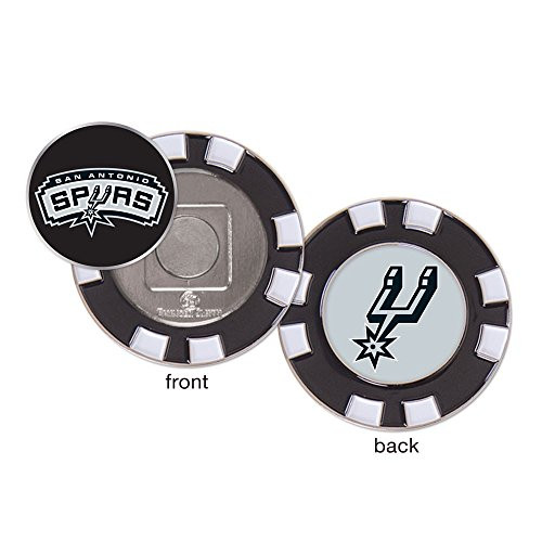 San Antonio Spurs NBA Poker Chip Golf Ball Marker San Antonio Spurs NBA Poker Chip Golf Ball Marker