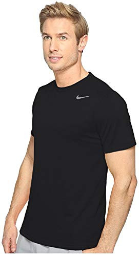 Nike Men s Legend 20 Short Sleeve Tee Black Black Matte Silver Medium