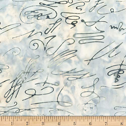 Anthology Batiks Specialty Signature Chicken Scratch Fabric Invisible Ink Fabric By The Yard