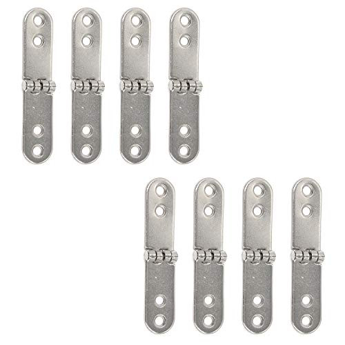 Tulead Silver Folding Hinges Table Flip Hinges Cabinet Hinges Furniture Tray Hinges 39 x079 Iron Workbench Hinges Pack of 8 with Screws Tulead Silver Folding Hinges Table Flip Hinges Cabinet Hinges Furniture Tray Hinges 39 x079 Iron Workbench Hinges Pack of 8 with Screws