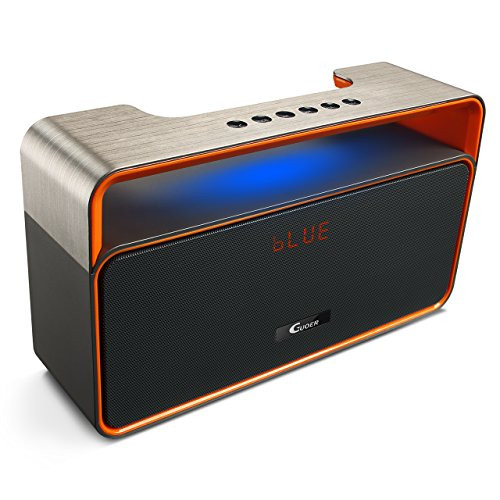 GUOER Bluetooth Speakers, HIFI Technology Portable Outdoor Wireless Bluetooth Stereo Speaker FM Radio, Enhanced Bass and Built-in Microphone Support All Bluetooth Devices (Orange) GUOER Bluetooth Speakers, HIFI Technology Portable Outdoor Wireless Bluetooth Stereo Speaker FM Radio, Enhanced Bass and Built-in Microphone Support All Bluetooth Devices (Orange)