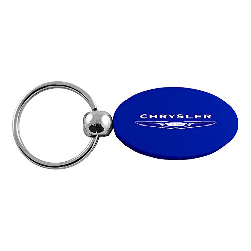 Upgrade Your Auto Chrysler on Blue Oval Keychain   Officially Licensed