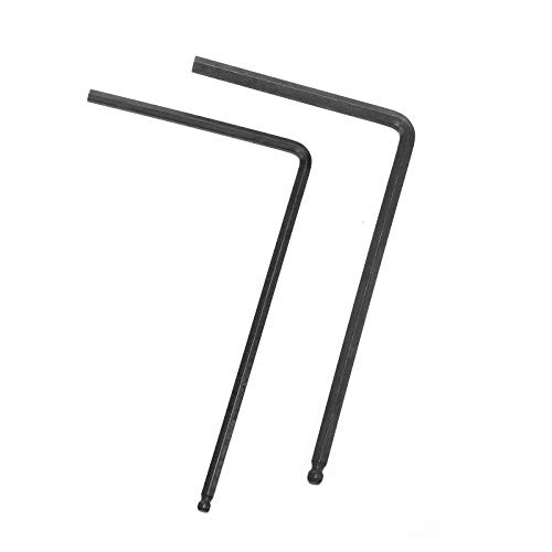 Ball End Allen Wrench Guitar Truss Rod Long Allen Wrench for Acoustic Guitar Truss Rod Adjustment and Deep or Narrow Truss Adjustment  4mm   5mm