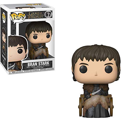 Funko Bran Stark  Game of Thrones x POP  Vinyl Figure   1 PET Plastic Graphical Protector Bundle   067   34618   B