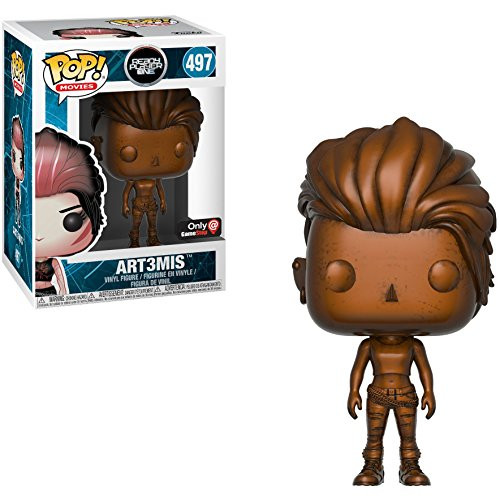 Funko Art3mis  GameStop Exclusive  POP  Movies x Ready Player One Vinyl Figure   1 Classic Sci fi   Horror Movies Trading Card Bundle   497