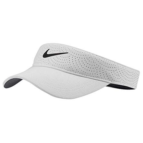 Nike Women s Nike Aerobill Visor White Anthracite Black Misc