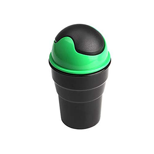 YIOVVM Car Garbage Can Car Auto Garbage Trash Can Green