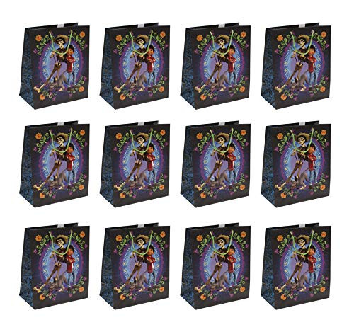 Disney Pixar Coco Large Gift Bags Premium Quality  Pack of 12  Coco Party Bags Disney Pixar Coco Large Gift Bags Premium Quality  Pack of 12  Coco Party Bags