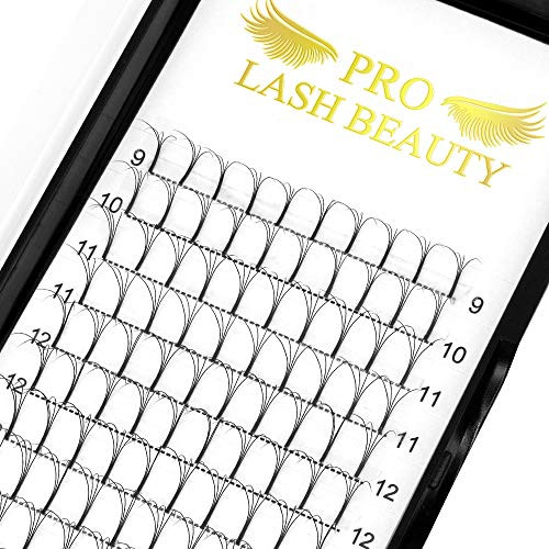 Premade Volume Eyelash Extensions 3D 4D 5D 6D Volume Lash Extensions Long Stem Premade Fans Eyelash Extensions 07 10 Premade Volume Fans C D Pre made Lash Fans 9 16 mix 4D D 01013 mm