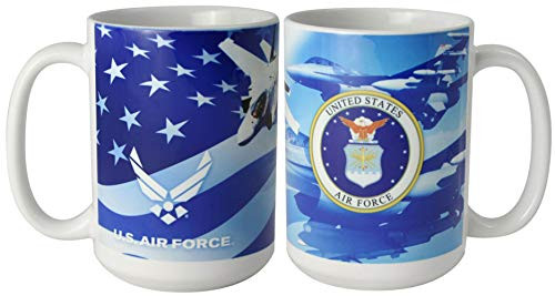 United States Air Force Logo 15oz Coffee Mug United States Air Force Logo 15oz Coffee Mug