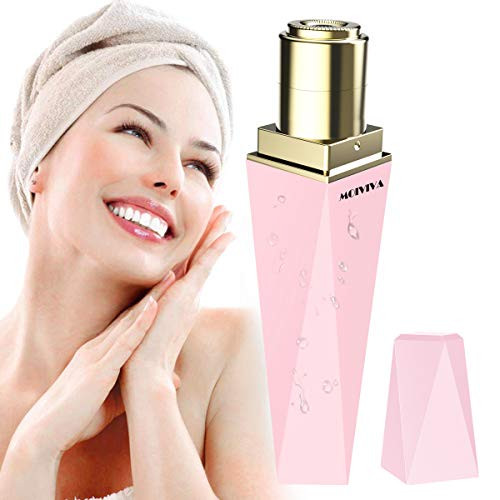Rechargeable Painless Facial Hair Remover for Women Electric Hair Shaver Removal Face Razors Epilator for Face Lips Bikini and Full Body Hair Trimmer for Women