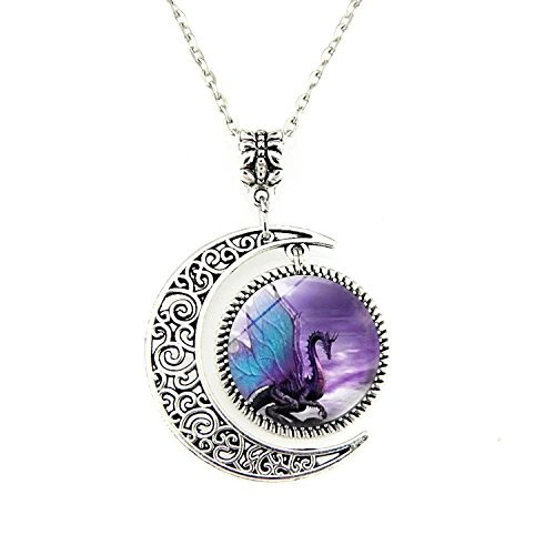 Crimyy Blue Wing Dragon Moon Necklace Dragon Pendant Necklace or Dragon Keyring Dragon Jewelry Dragon Pendant Dragon Necklace Crimyy Blue Wing Dragon Moon Necklace Dragon Pendant Necklace or Dragon Keyring Dragon Jewelry Dragon Pendant Dragon Necklace