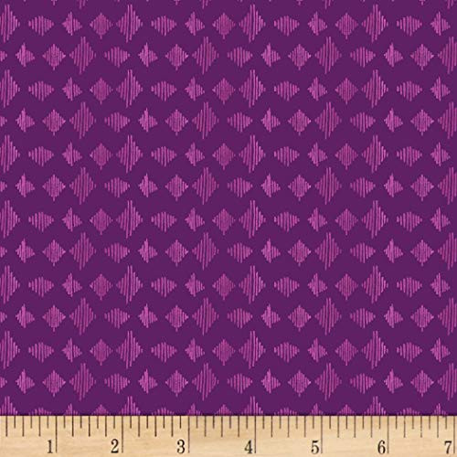 Michael Miller Fabrics Zen Garden Kimono Purple Fabric by the Yard