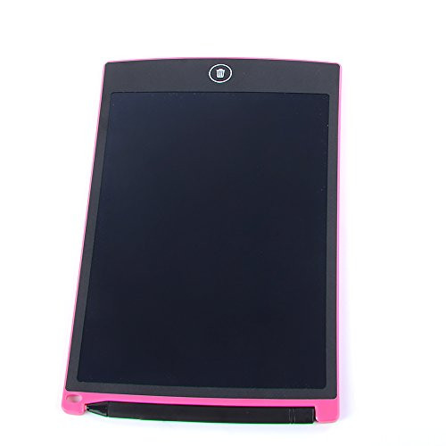 Hakutatz 8.5-inch LCD Writing tablet Writing Pad Notepad Electronic Drawing Tablet Graphics Board Pink