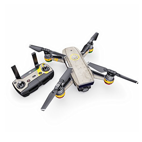 Dystopia Decal for Drone DJI Spark Kit   Includes Drone Skin Controller Skin and 1 Battery Skin