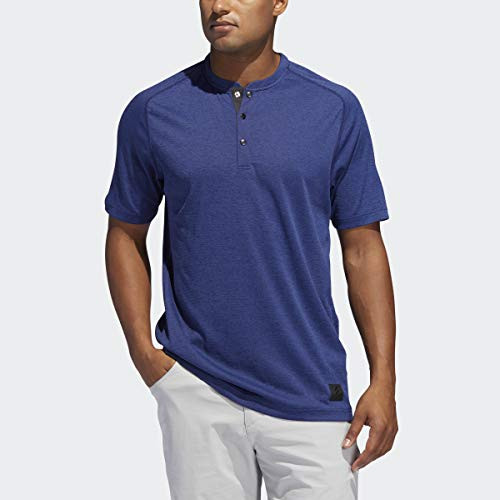 adidas Golf Adicross No Show Transition Ss Henley Dark Blue Small