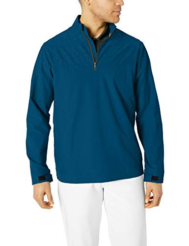 adidas Golf Novelty Wind 1 4 Zip Jacket Dark Marine Medium