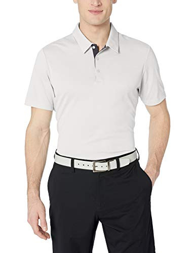 adidas Golf Adicross No Show Transition Polo Grey Two Heather XX Large