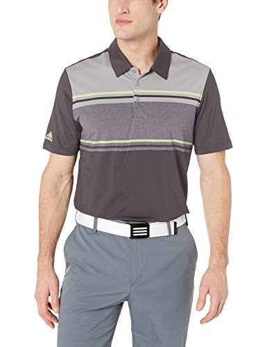 adidas Golf Ultimate Classic Merch Polo Grey Five Grey Two Grey Three Heather Small
