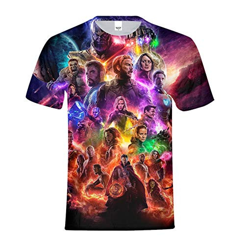 Avengers Endgame TshirtAvengers Endgame ShirtAvengers Endgame Tee Shirt Cosplay T Shirt for Men Boys Kid Size 5 6