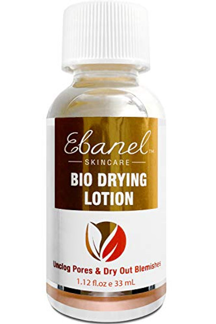 Ebanel Acne Drying Lotion Overnight Salicylic Acid and Sulfur Cystic Acne Spot Treatment for Face and Body Pimple Cream Spot Treatment Dries Out Pimples Cysts Blemishes Zits and Clogged Pores