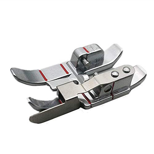 YEQIN Pfaff Snap on 1 4  Edge Guide Patchwork Quilting Foot IDT Walking Foot 820924096
