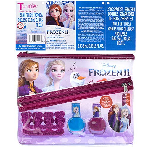 Townley Girl Disney Frozen 2 Nail Set With Toe Spacer And Decorative Bag Townley Girl Disney Frozen 2 Nail Set With Toe Spacer And Decorative Bag