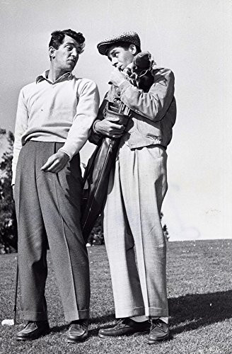 Film still featuring Martin and Lewis on a golf course Photo Print  8 x 10