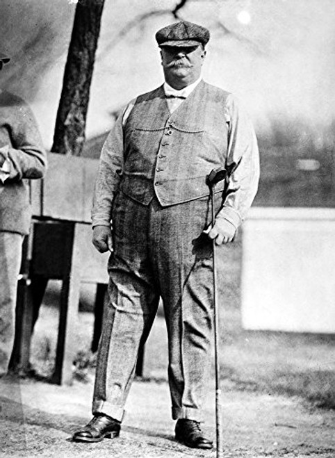 William H Taft 1857 1930 N27Th President Of The United States Taft Dressed For Golf In 1909 Poster Print by 18 x 24 William H Taft 1857 1930 N27Th President Of The United States Taft Dressed For Golf In 1909 Poster Print by 18 x 24