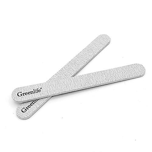 GreenLife 50Pcs Professional Nail Files Washable Double Sided Emery Board  100 180 Grit    Nail Buffering Files for Home and Salon Use  50 Pcs